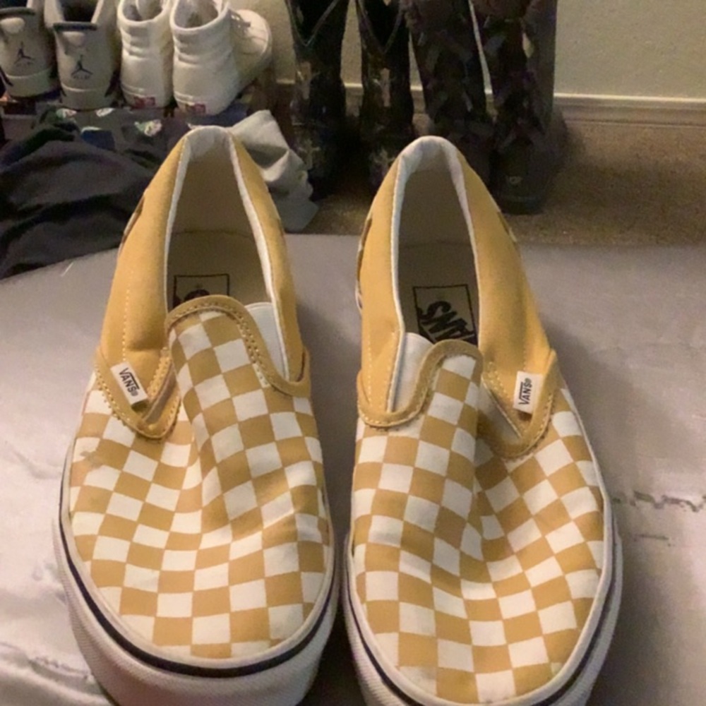 Yellow vans